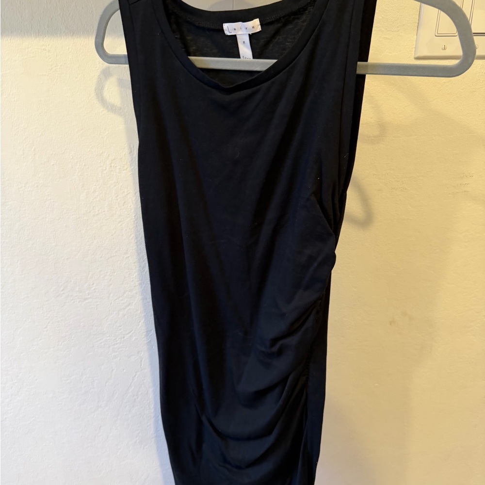 Leith Black Sleeveless Dress